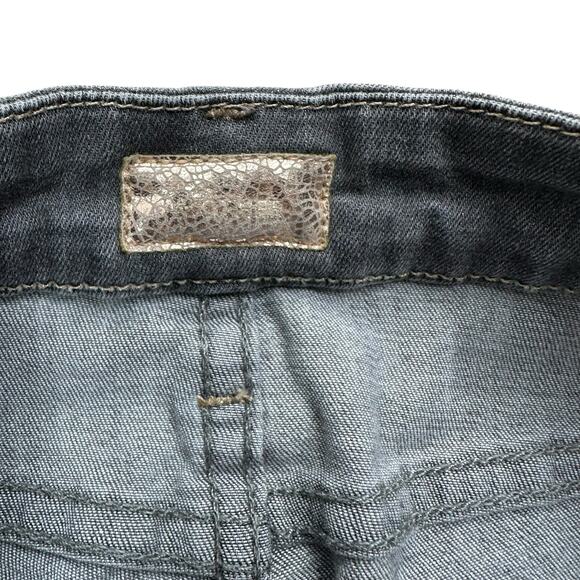 MOTHERl The Looker jeans Size 28  Dark Moon Magic Grey Light Wash Skinny - Picture 10 of 16